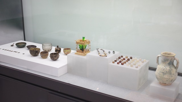 ▲ 한국·인도 수교 50주년 기념 특별전 ‘실크로드 문명교류전’ 전시 유물.ⓒ경북관광공사