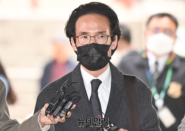 조현범 한국타이어 회장이 구속 재판 중 보석으로 석방됐다 ⓒ뉴데일리