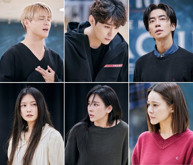 ▲ 뮤지컬 '드라큘라' 연습실 현장.ⓒ오디컴퍼니