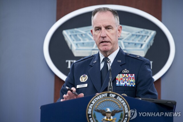 ▲ 팻 라이더 미국 국방부 대변인. ⓒ연합뉴스