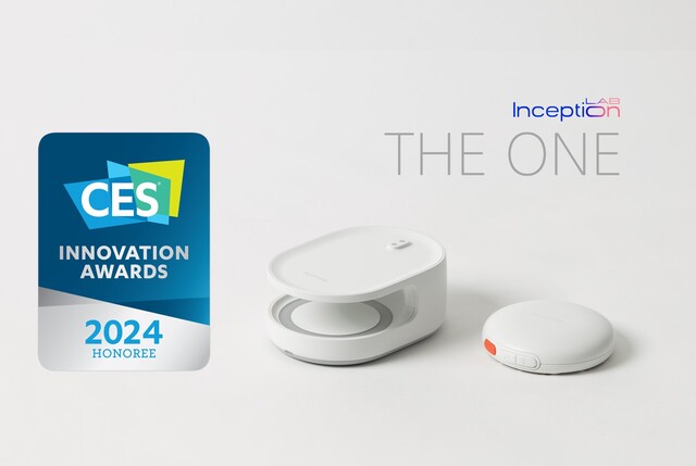 ▲ 계명대 의용공학과 박사과정 박은빈 창업기업 ㈜인셉션랩, ‘CES 2024’에서 디티털 헬스분야 혁신상 받는다. 사진은 고령자 욕창 패치 ‘The One’ 제품.ⓒ계명대