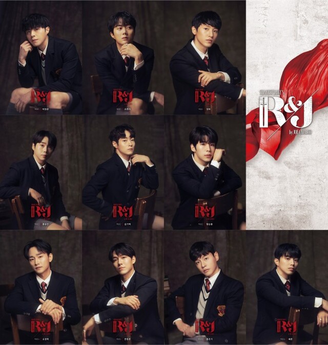 ▲ 2024 연극 '알앤제이(R&J)' 캐릭터 포스터.ⓒ쇼노트