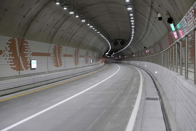 2021년 1일 개통된 충남 보령해저터널.ⓒ충남도