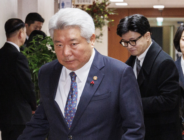 김홍일 권익위원장(왼쪽)과 한동훈 법무부 장관 ⓒ연합