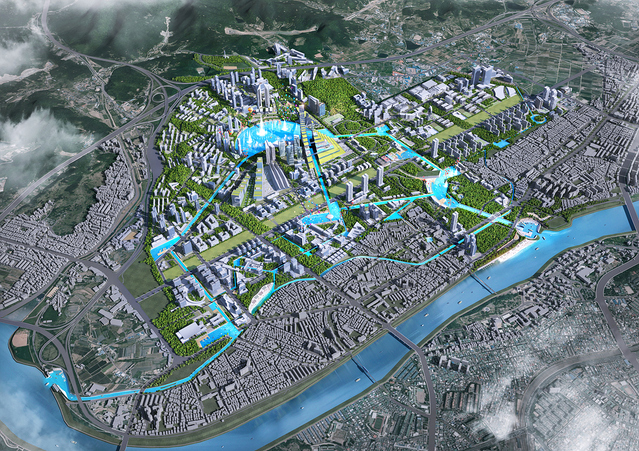 ▲ K-2 후적지 조감도.ⓒ대구시