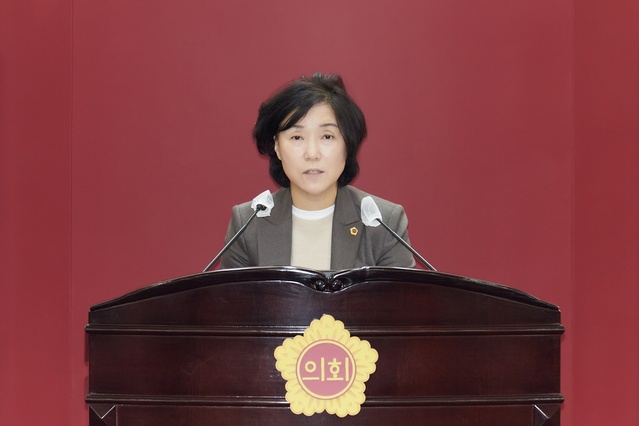 ▲ 대구시의회 의원연구단체 ‘대구시 돌봄 정책연구회’ 대표 육정미 의원.ⓒ대구시의회