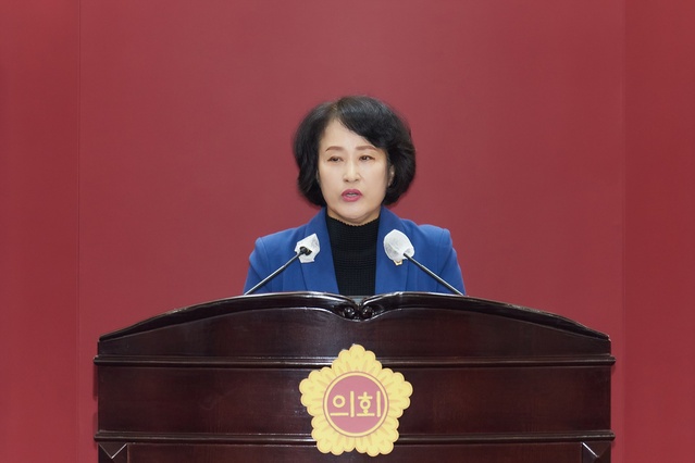 ▲ 대구시의회 전태선 의원(기획행정위원회, 달서구6)은 12월 12일 열린 제305회 정례회 제3차 본회의 5분 자유발언에서 대구시의 주도적 자원봉사센터 운영을 촉구했다.ⓒ대구시의회