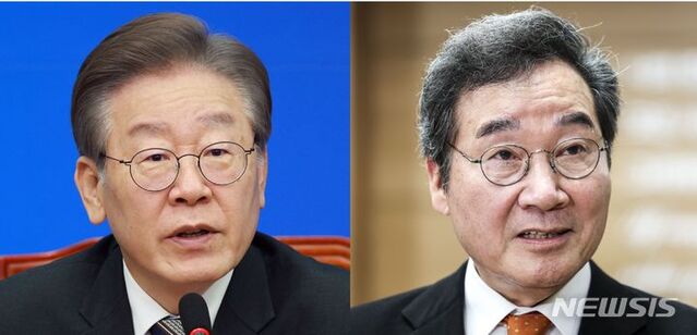 ▲ 이재명 더불어민주당 대표와 이낙연 전 대표. ⓒ뉴시스