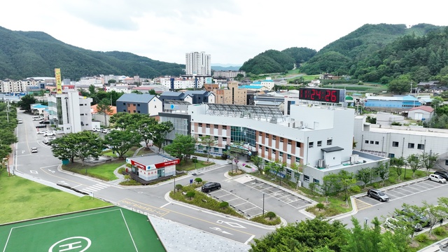 ▲ 청송군보건의료원 전경.ⓒ청송군