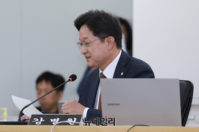 ▲ 강병원 더불어민주당 의원. ⓒ정상윤 기자