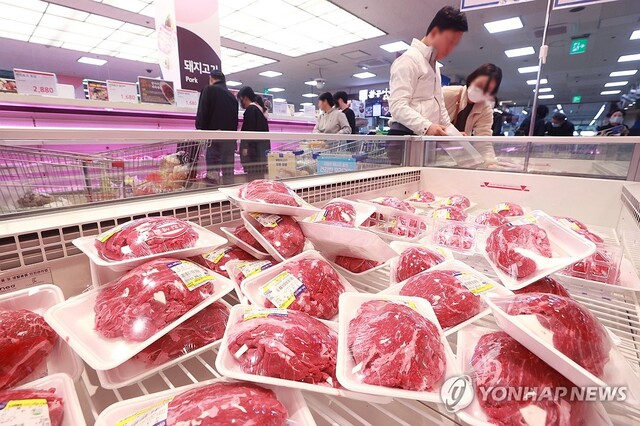 ▲ 올해 1월부터 10월까지 소고기 수입량이 전년보다 감소한 것으로 집계됐다.ⓒ연합뉴스