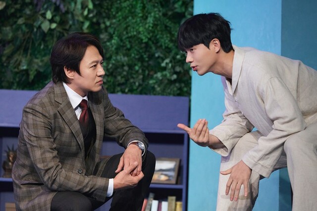 ▲ 연극 '엘리펀트 송' 공연 장면.ⓒ나인스토리
