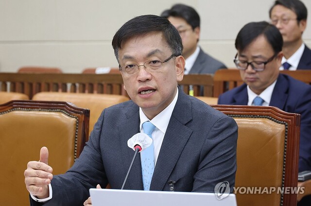 ▲ 최상목 경제부총리 겸 기획재정부 장관 후보자가 19일 국회에서 열린 인사청문회에서 의원 질의에 답하고 있다.ⓒ연합뉴스