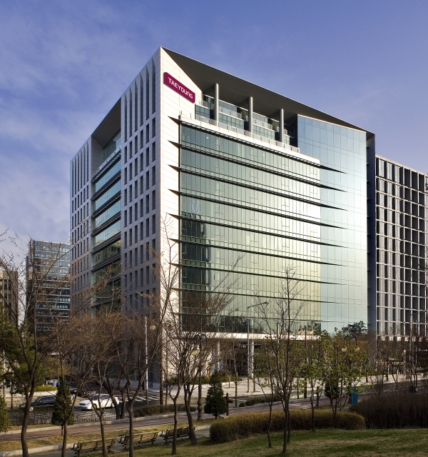 ▲ 태영건설 여의도 사옥 전경. ⓒ태영건설