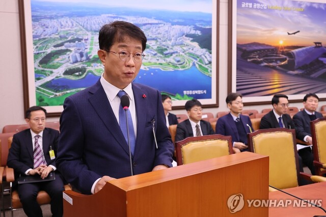 ▲ 박상우 국토교통부 장관 후보자가 20일 오전 국회에서 열린 인사청문회에서 모두발언을 하고 있다. ⓒ연합뉴스