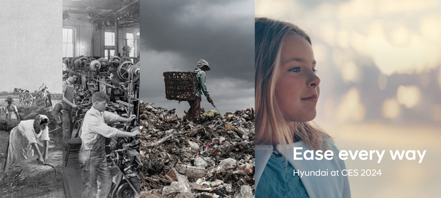 ▲ 현대자동차가 CES 2024 참가 티저이미지를 공개했다 ⓒ현대자동차