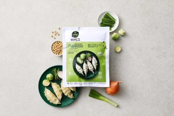 ▲ CJ제일제당의 식물성 '플랜테이블 만두'ⓒCJ제일제당