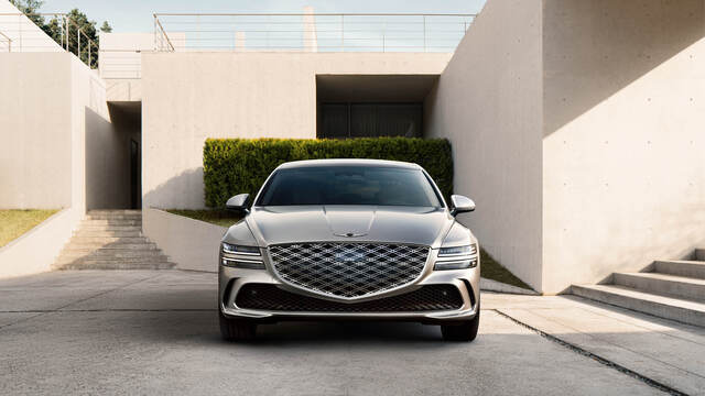 ▲ 제네시스가 G80 부분변경 모델을 출시했다. ⓒ제네시스