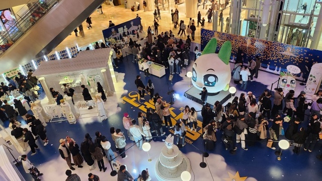 ▲ 롯데백화점에서 열린 쿵야 레스토랑즈 팝업. ⓒ롯데백화점