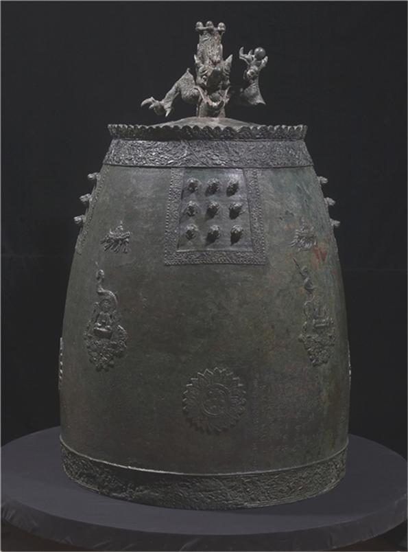 ▲ 국가유산 보물인 부안 내소사 동종이 국보로 지정됐다.ⓒ전북도 사진 제공