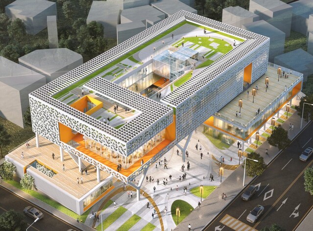 ▲ 청도군 보건소 신축 조감도.ⓒ청도군