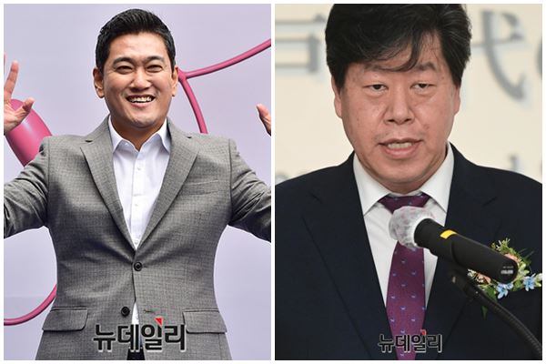 ▲ (왼쪽)오신환 국민의힘 광진을 당협위원장과 김의승 서울시 행정1부시장. ⓒ뉴데일리DB