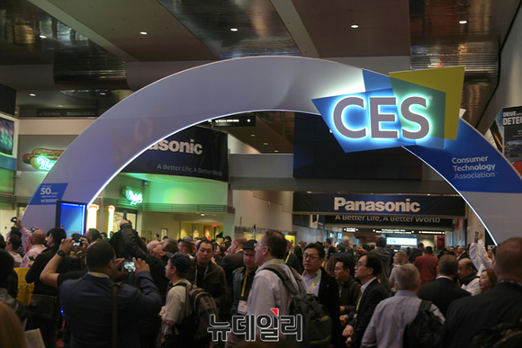 ▲ CES 2023 행사장 내부 모습 ⓒ뉴데일리