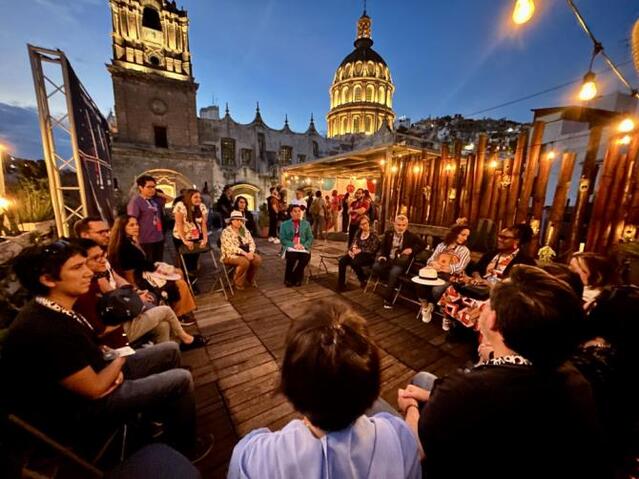 ▲ '제51회 국제축제 세르반티노' 초청 프리젠터와 아티스트 토크 현장.ⓒ한국문화예술위원회