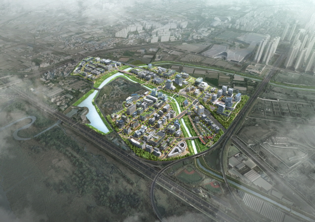 ▲ 고양 일산테크노밸리 조감도. ⓒ대보건설