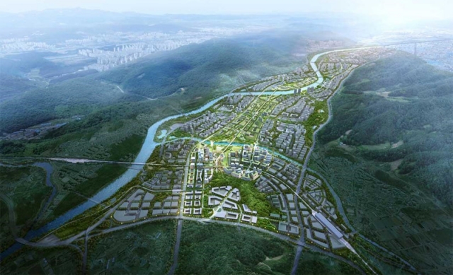 ▲ 3기신도시중 한 곳인 경기 남양주 왕숙신도시 조감도. ⓒ경기주택도시공사