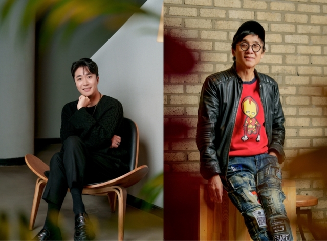 ▲ 가수 조성모와 뱅크(정시로).ⓒ마포문화재단