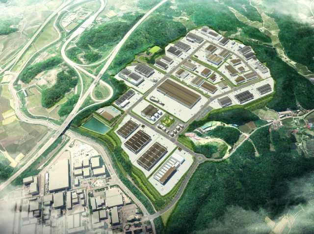 ▲ 남공주일반산업단지 조감도. ⓒ공주시청