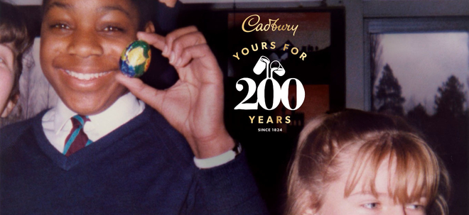 ▲ 캐드버리 200주년 기념 캠페인. ©Cadbury