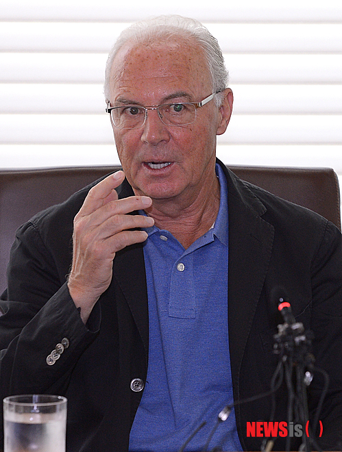 ▲ 프란츠 베켄바워(Franz Beckenbauer) 바이에른 뮌헨 명예회장. ⓒ뉴시스