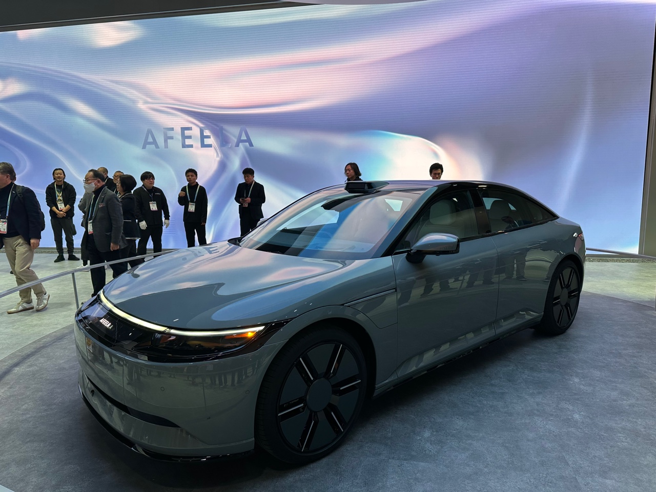 ▲ CES 2024 소니 혼다 아필라 전시관 내 콘셉트카