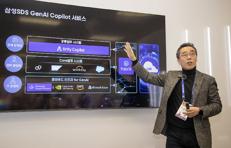 ▲ 삼성SDS 황성우 대표이사 ⓒ삼성SDS