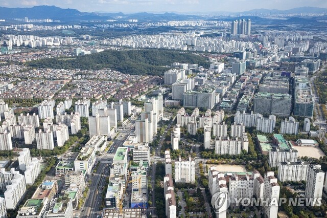 ▲ 경기 고양시 일산신도시 전경. ⓒ연합뉴스