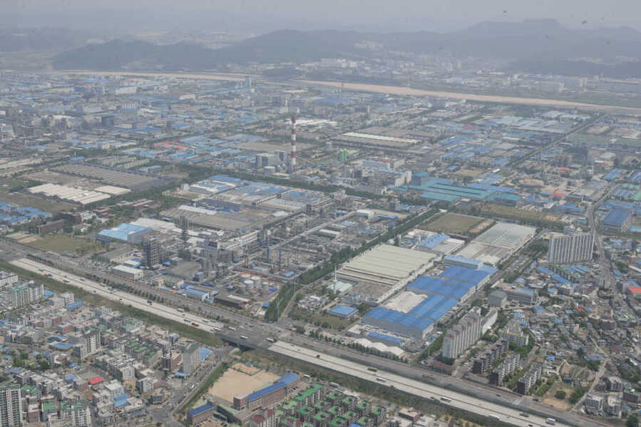 ▲ 구미국가산업단지 1단지.ⓒ구미시청