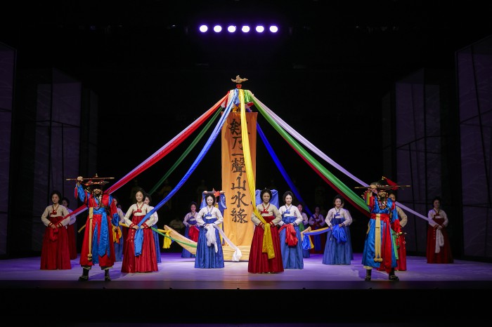 ▲ 국립국악원 무용단 '교방정재' 공연 장면.ⓒ국립국악원