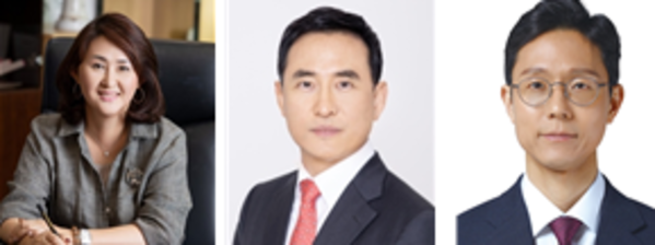 ▲ (왼쪽부터)이레나 이화여대 의학전문대학 의공학과 교수, 강철호 한국로봇산업협회 회장, 전상범 전 의정부지법 부장판사. ⓒ국민의힘 제공