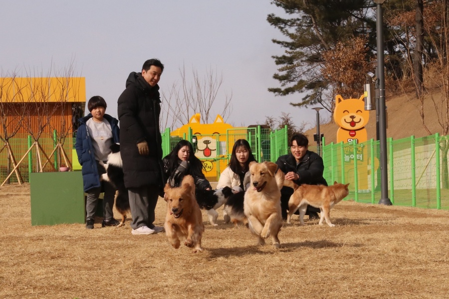 ▲ 대구 달서구(구청장 이태훈)가 2월 1일부터 ‘달서 반려견 놀이터’를 전면 개장한다.ⓒ달서구