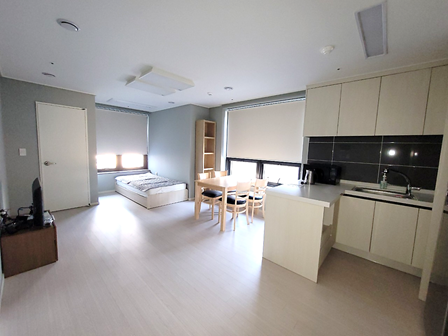 ▲ 서울 용산구 한강로 2가 '용산베르디움프렌즈' 게스트하우스.ⓒGDM에셋