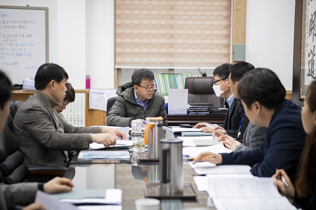 ▲ 울릉군은 지난 17일부터 18일까지 3일간 2024년도 주요업무계획 보고회를 가졌다.ⓒ울릉군