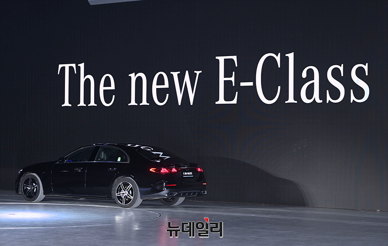▲ 벤츠코리아가 19일 신형 E클래스를 출시했다. ⓒ뉴데일리DB