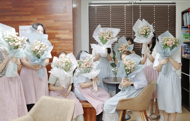 ▲ 서울 용산구 한강로2가 '용산베르디움프렌즈' 내 플라워클래스 모습.ⓒGDM에셋