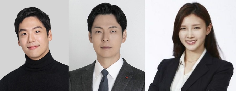 ▲ (왼쪽부터) 담서원 오리온 경영관리 담당 상무, 신유열 롯데지주 미래성장실장 전무, 최윤정 SK바이오팜 사업개발본부장 부사장 ⓒ각 사