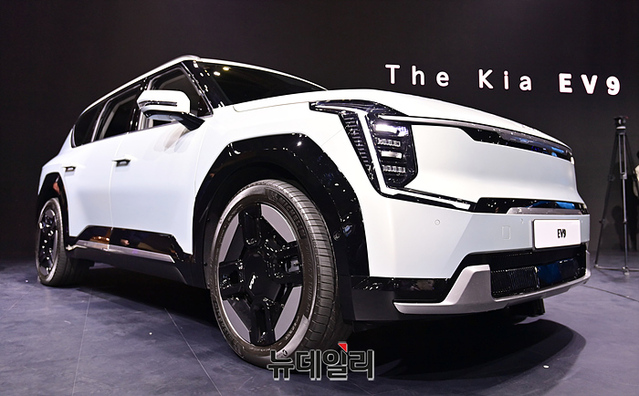 ▲ 기아의 플래그십 SUV 'EV9'모습. ⓒ뉴데일리DB