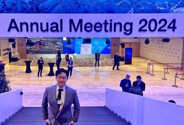 ▲ 서범석 루닛 대표는 지난 15~19일 스위스 다보스에서 열린 '세계경제포럼(WEF)'에 참석했다.ⓒ루닛