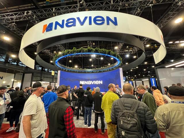 ▲ 경동나비엔 AHR 2024 부스. ⓒ경동나비엔