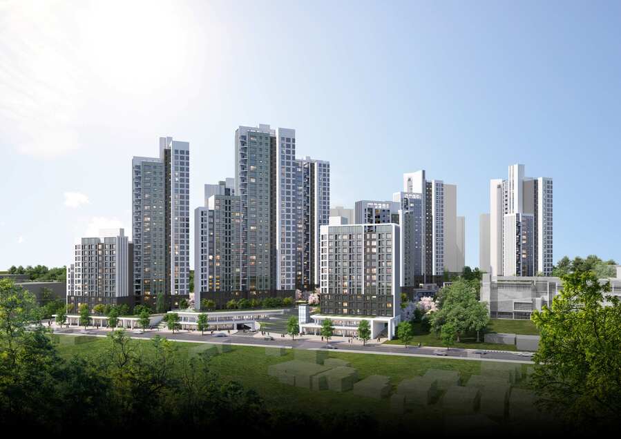 ▲ 노량진8구역에 들어서는 공동주택 투시도. ⓒ서울시 제공